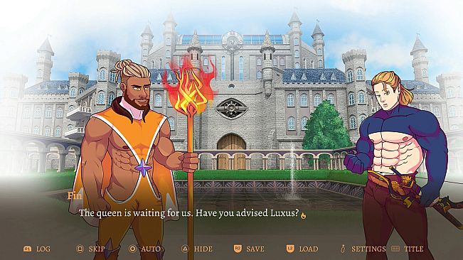 Burning Secrets - A Bara Visual Novel