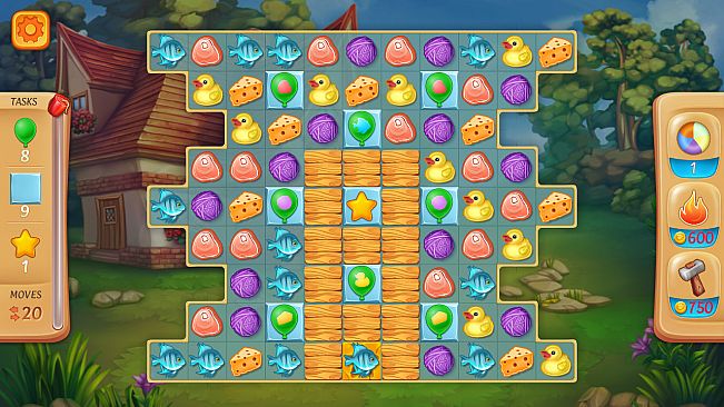 World of Pets: Match 3 and Decorate