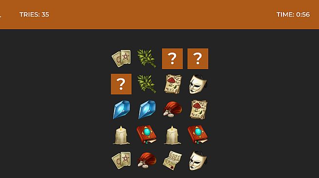 Classic Memory Game - Magic