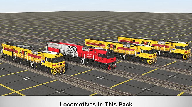 Trainz Plus DLC - C44aci Locomotive - ARG/Mineral Resources Pack