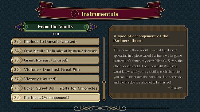 The Great Ace Attorney Chronicles - Additional Art & Music from the Vaults