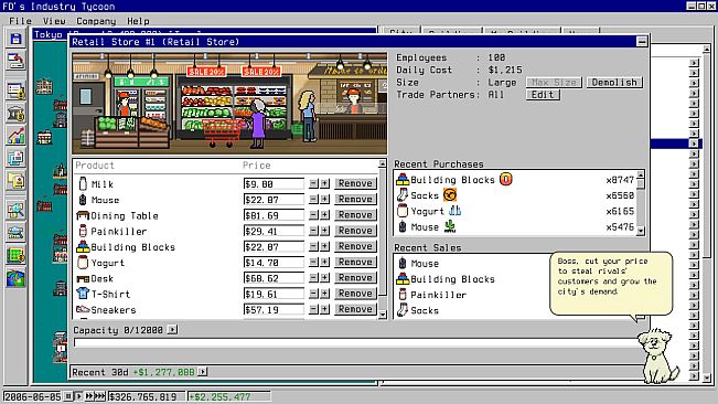 FD's Industry Tycoon