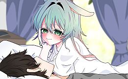The rabbit and Tamaki are Taking a break!