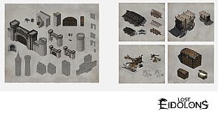 Lost Eidolons - Artbook & World Map