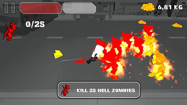 Stickman Killing Zombie