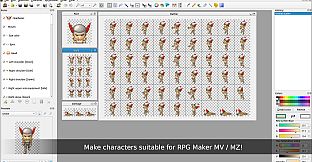 Game Character Hub PE: 2D Customizable Character - Female