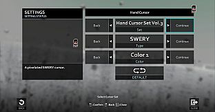 D4: Hand Cursor Set　Vol.3