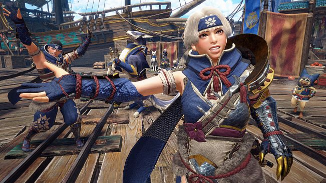 Monster Hunter Rise - "For the Fans" gesture set