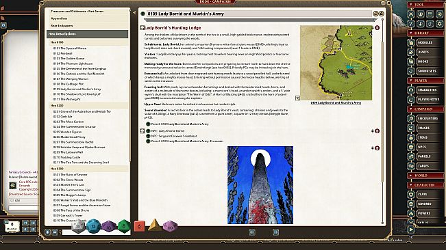 Fantasy Grounds - Dolmenwood Campaign Book