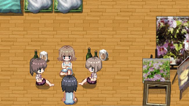 Trash in the Flower Garden