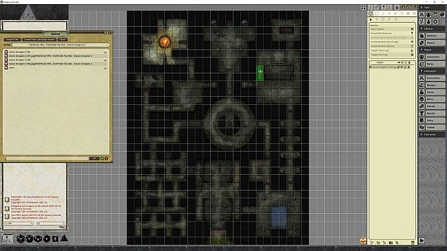 Fantasy Grounds - Pathfinder RPG - Pathfinder Flip-Mat - Classic Dungeon 2