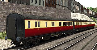 TS Marketplace: GWR High Waist Collett Coaches Pack 01 Add-On
