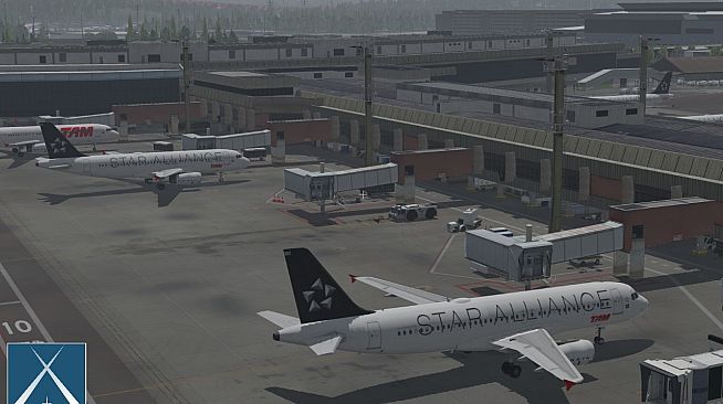 X-Plane 11 - Add-on: Globall Art - SBGR - São Paulo - Guarulhos International Airport