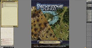 Fantasy Grounds - Pathfinder RPG - Pathfinder Flip-Mat - Bigger Forest
