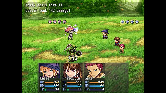 RPG Maker MZ - Press Team Battle System Plugin