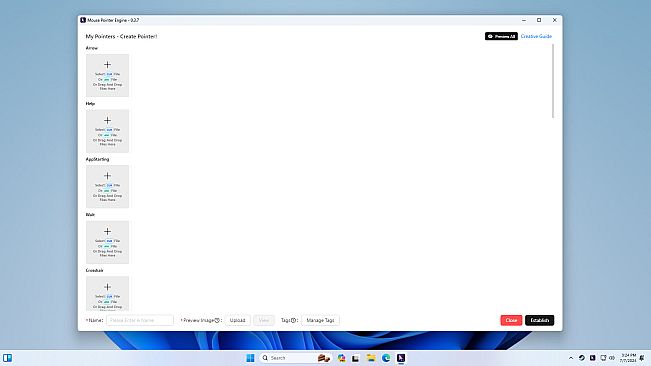 Mouse Pointer Engine
