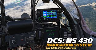 DCS: NS 430 Navigation System for MiG-29A