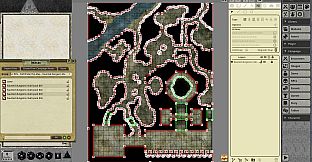Fantasy Grounds - Pathfinder RPG - Pathfinder Flip-Mat: Haunted Dungeon Multi-Pack