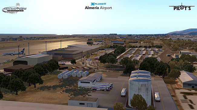 X-Plane 11 - Add-on: PILOT'S - LEAM - Almeria Airport
