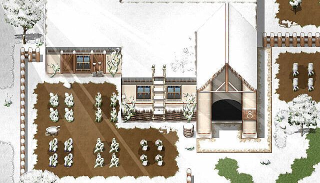 RPG Maker MV - KR Snow Town Tileset