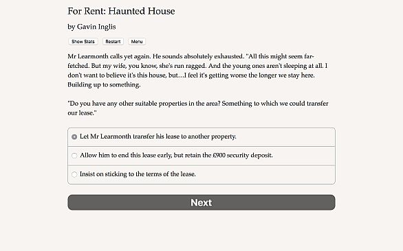 For Rent: Haunted House
