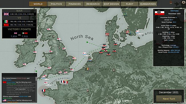 Ultimate Admiral: Dreadnoughts