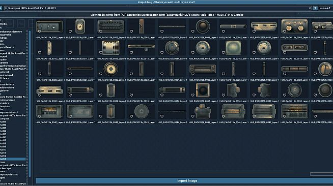 GameGuru MAX Steampunk Asset Pack - HUD's