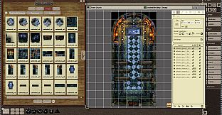 Fantasy Grounds - Black Scrolls Cathedral (Map Tiles Pack)