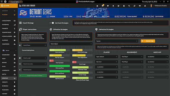 Draft Day Sports: Pro Basketball 2022