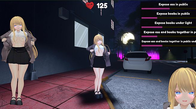 Moeka: Exposure's Temptation