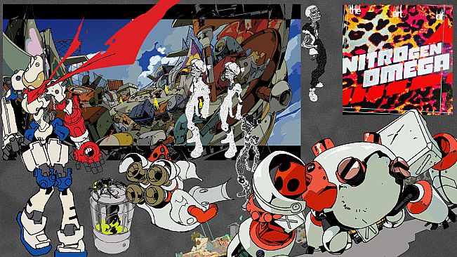 NITRO GEN OMEGA - Digital Artbook