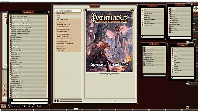 Fantasy Grounds - Pathfinder RPG - Pathfinder Companion: Spymaster's Handbook