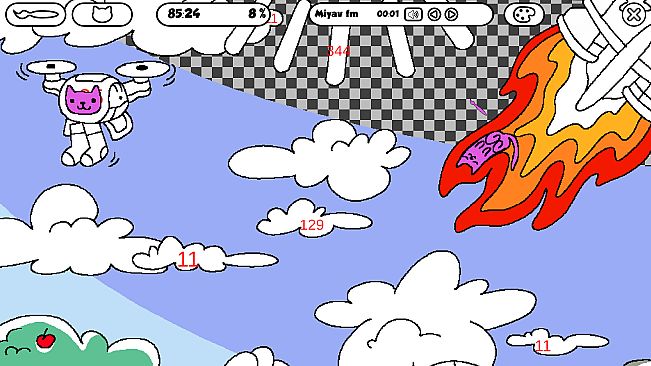 100 Cats Lost In England Find & Color