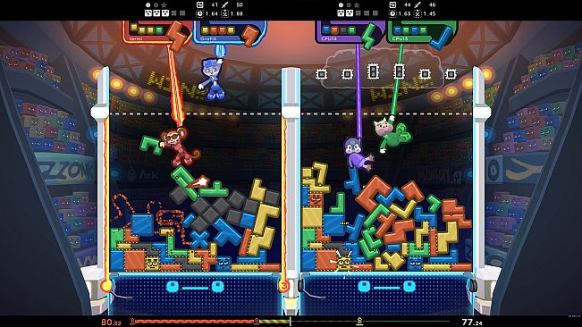 TopplePOP: Bungee Blockbusters