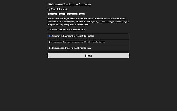 Blackstone Academy for the Magical Arts