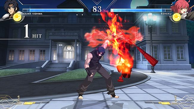MELTY BLOOD: TYPE LUMINA - Kouma Kishima Round Announcements