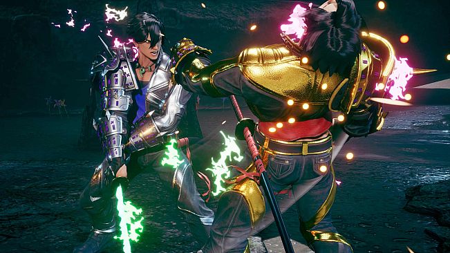 FIGHTING EX LAYER - Color Gold/Silver: Hayate