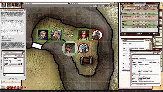 Fantasy Grounds - Pathfinder 2 RPG - Quest for the Frozen Flame AP 1: Broken Tusk Moon