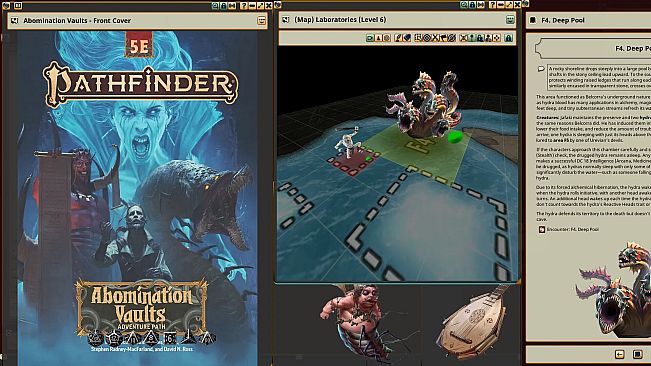 Fantasy Grounds - Pathfinder Adventure Path: Abomination Vaults (5E)