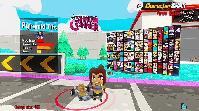 Shady Lewd Kart - Pyramid Tits Character Pack