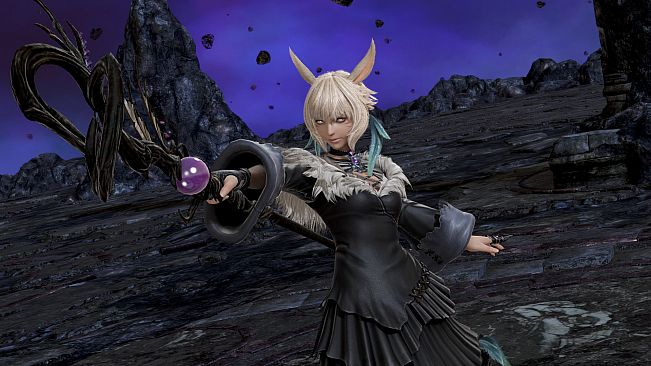 DFF NT: Scion Sorceress's Robe App. Set & 5th Weapon for Y'shtola