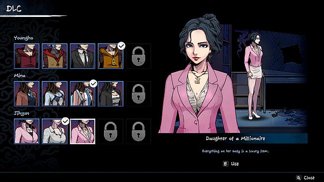 The Coma 3: Bloodlines - Daughter of a Millionaire Skin