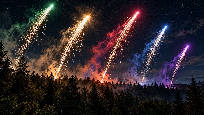 Puzzle Fireworks