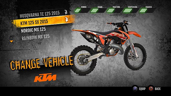 MX vs. ATV Supercross Encore - 2015 KTM 125 SX