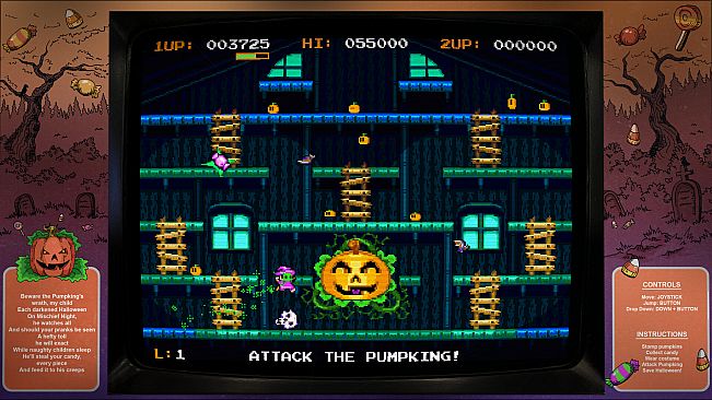 Digital Eclipse Arcade: Candy Creeps