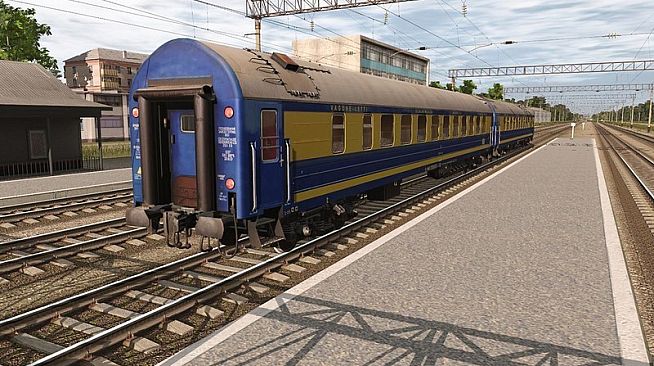 Trainz Plus DLC - RZD-UZ-RIC Wagons Praha