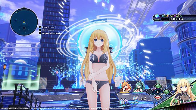 Neptunia Virtual Stars - Swimsuit Outfit: Goddess Set
