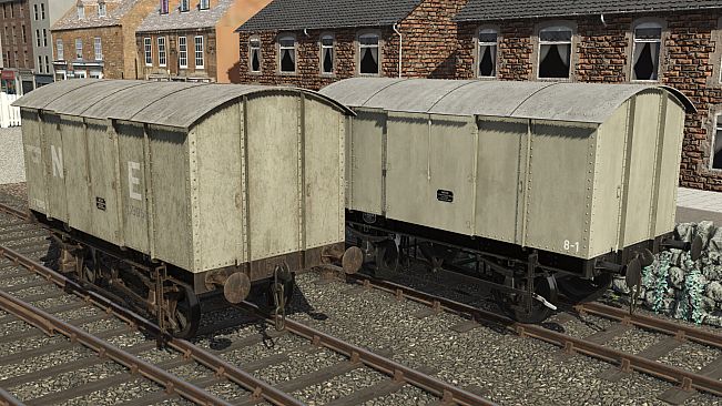 Trainz 2019 DLC - UK Gunpowder Van Pack 1