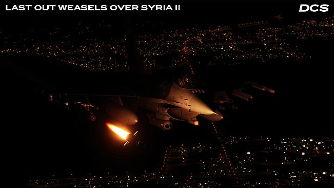 DCS: F-16C Last Out Weasels over Syria II Campaign by Ground Pounder Simulations