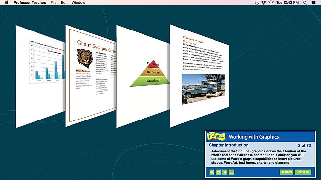 Professor Teaches Word 2016 – Mac